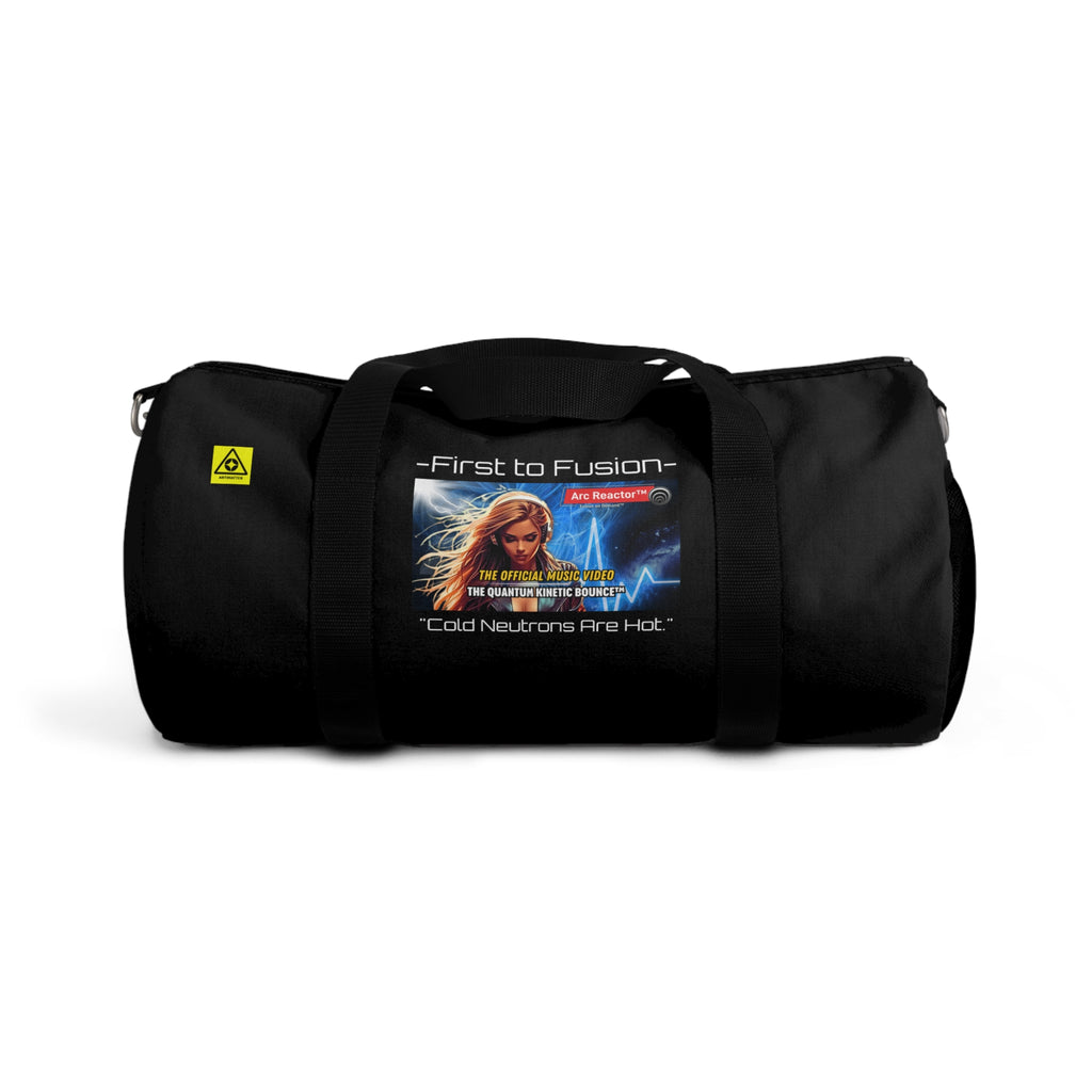 Sci‑Fi - First to Fusion™ - Duffel Bag – 'First to Fusion™' Graphic Travel Gym Bag