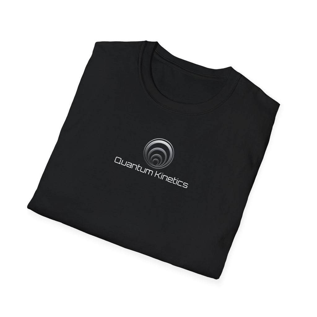 "Particle Oscillations As An Energy Generator."™Quantum Kinetics T-Shirt — 'Arc Reactor™' Tech Logo Tee