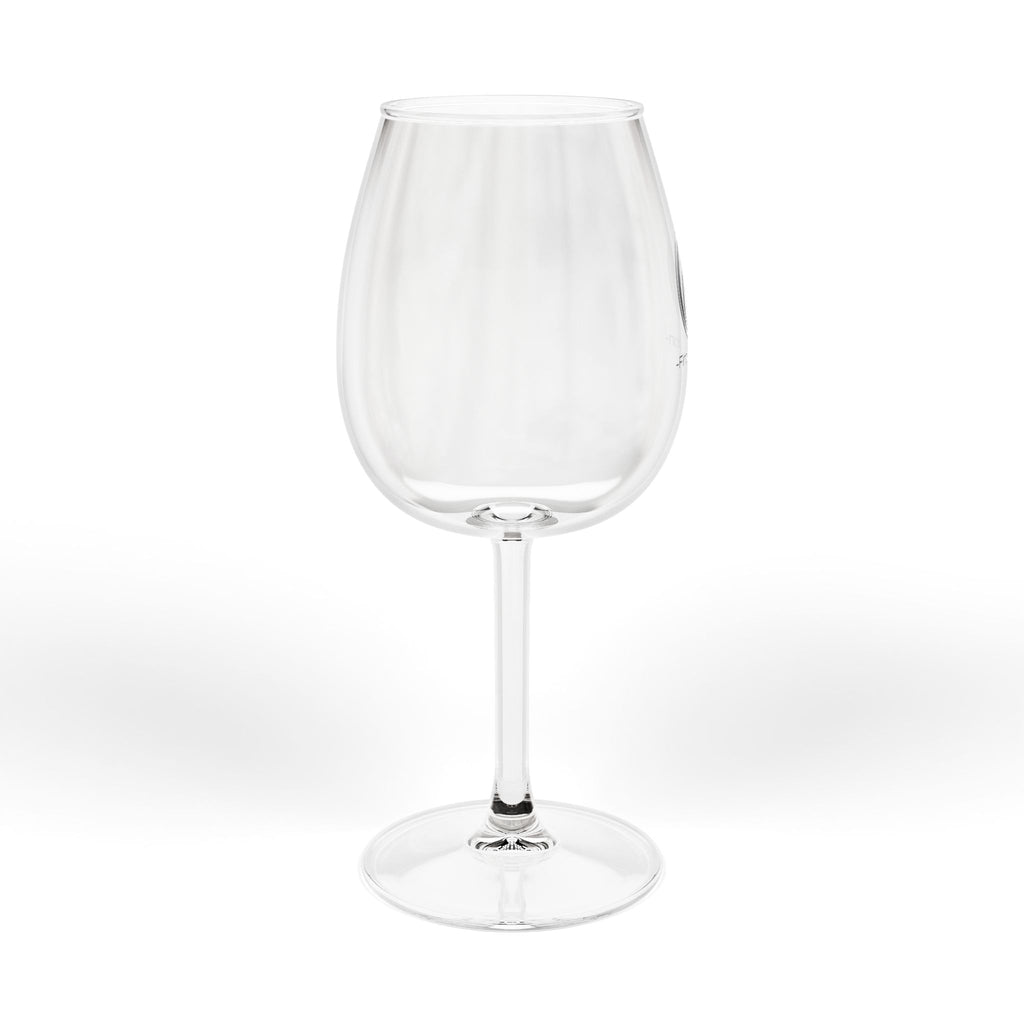 First to Fusion™ - 12oz Stemmed Wine Glass — Elegant Clear Red & White Glassware