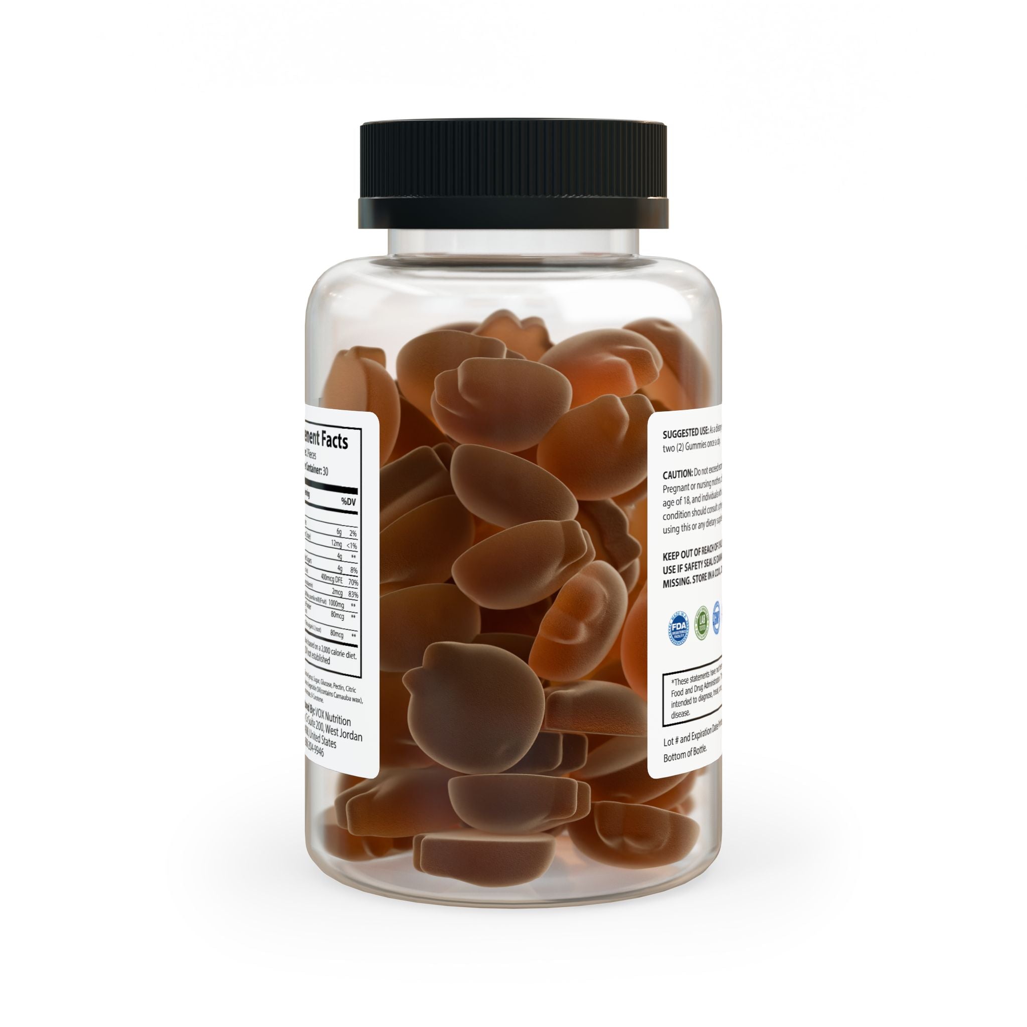 Apple Cider Vinegar Gummies (60 Gummies) - Quantum Kinetic Bounce™
