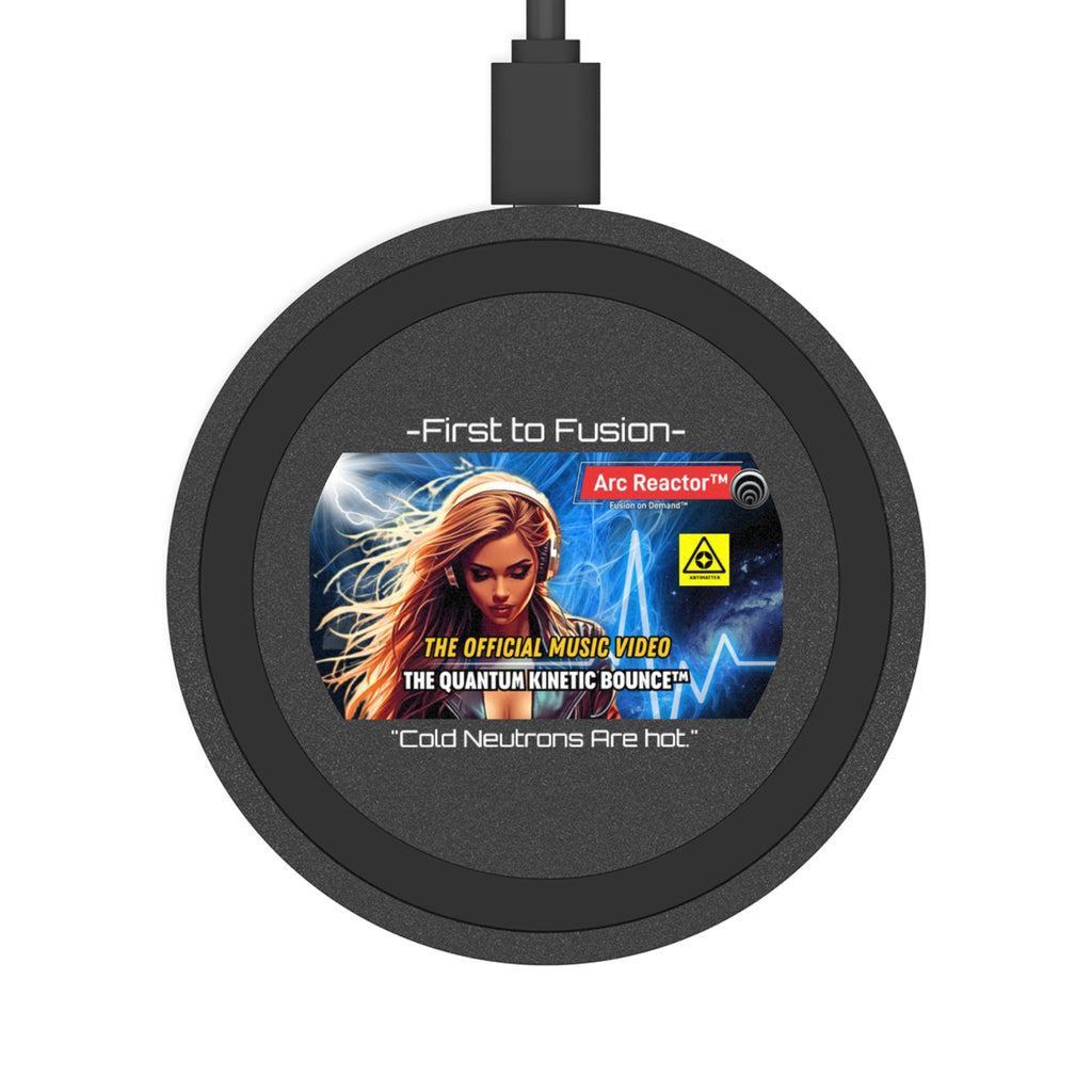Wireless Charging Pad — 'First to Fusion™' Album Art Design