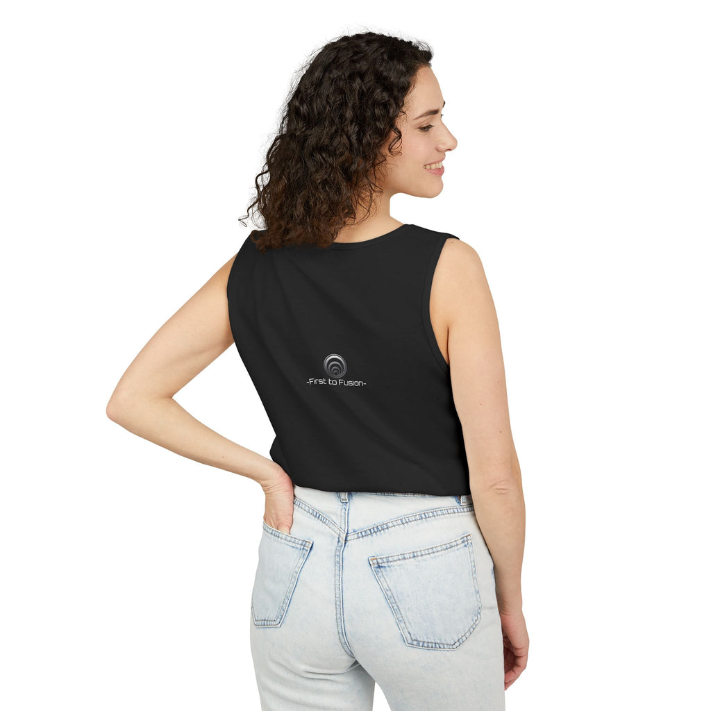 Arc Reactor™: Fusion on Demand™ - Tank Top — 'First to Fusion™' Graphic Vest