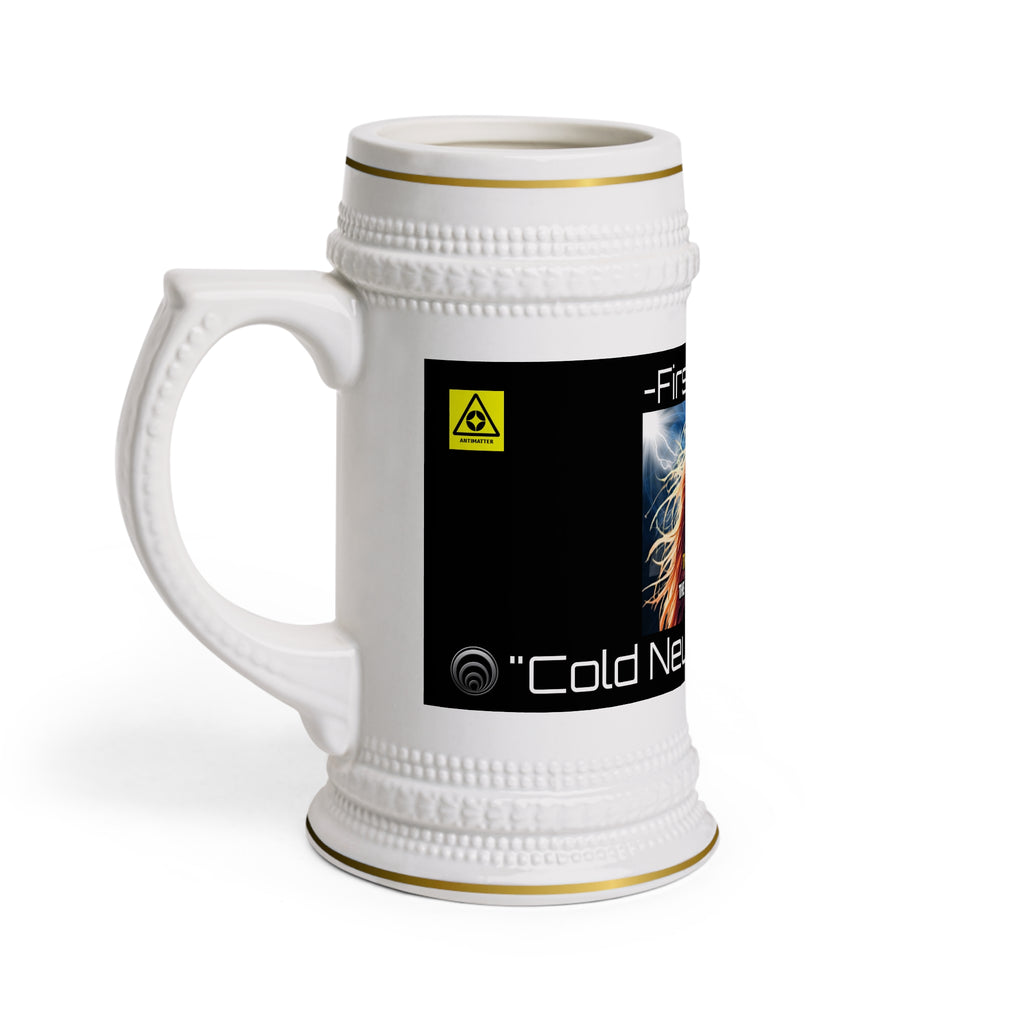 First to Fusion™ Beer Stein — "Cold Neutrons Are Hot™" Music Video Tribute Mug