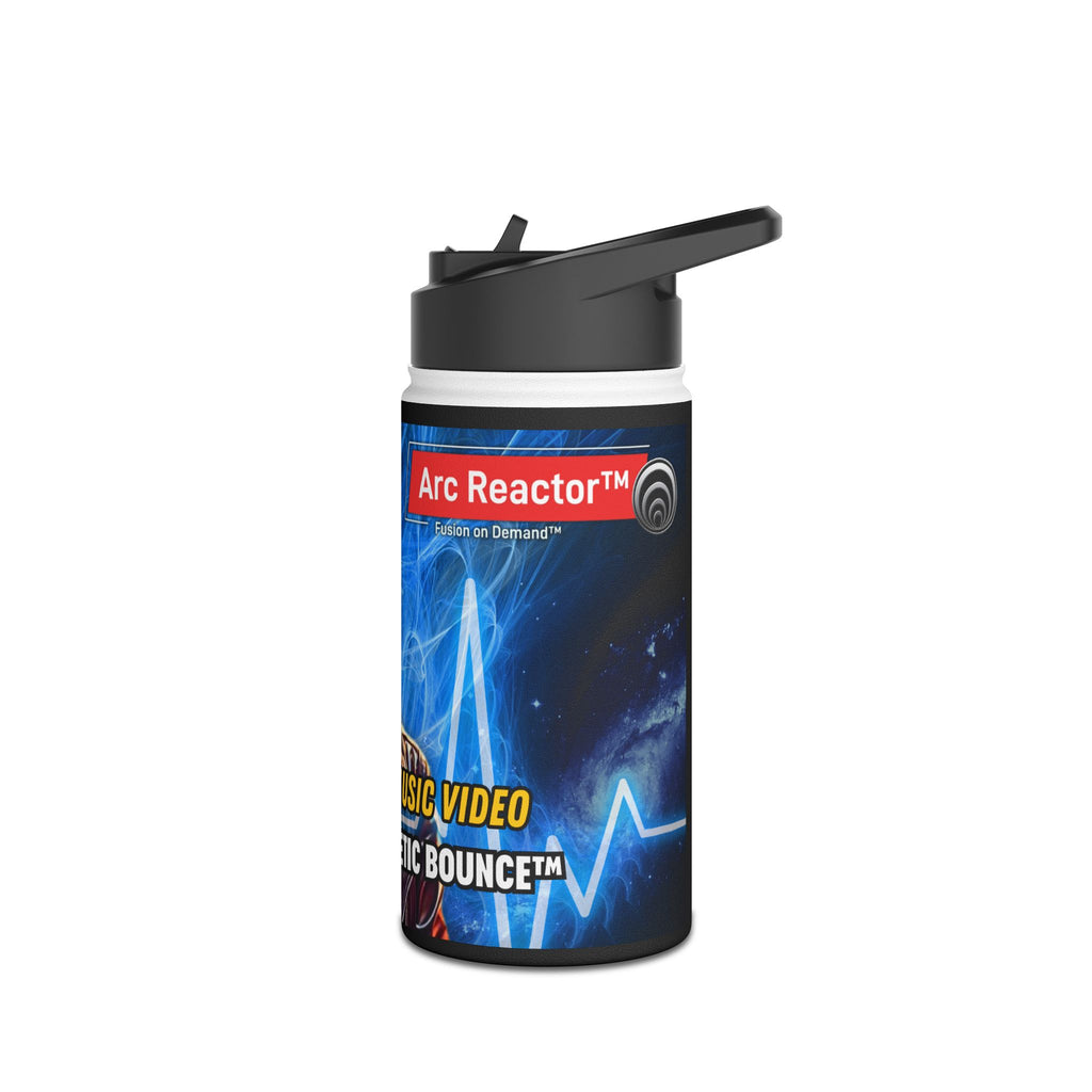 Quantum Bounce Music Video Stainless Steel Water Bottle — "Quantum Kinetic Bounce" Design