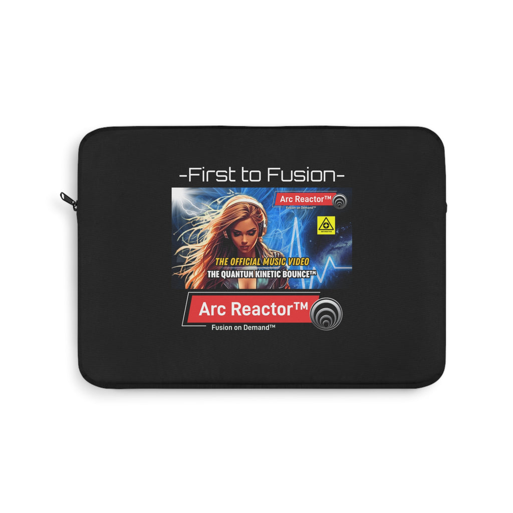 Antimatter - Arc Reactor™ - Laptop Sleeve — "First to Fusion" Retro Sci‑Fi Design
