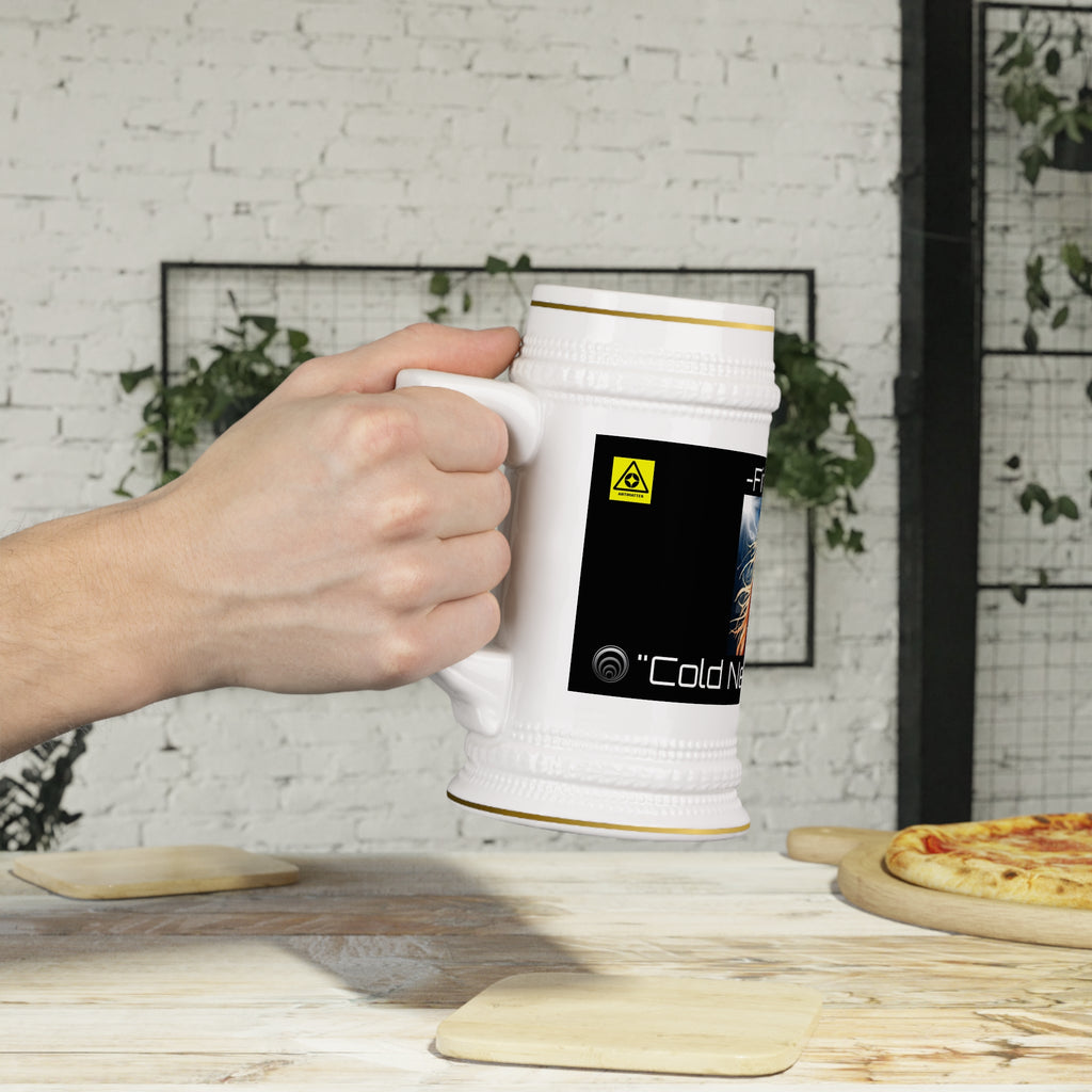 First to Fusion™ Beer Stein — "Cold Neutrons Are Hot™" Music Video Tribute Mug