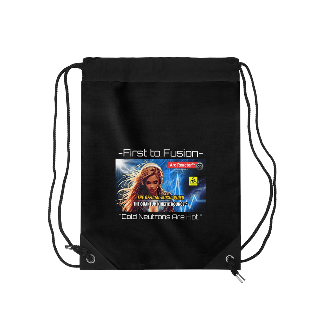 Quantum Kinetics - Drawstring Bag - Quantum Kinetics 'First to Fusion™' Album Art Gym Sack