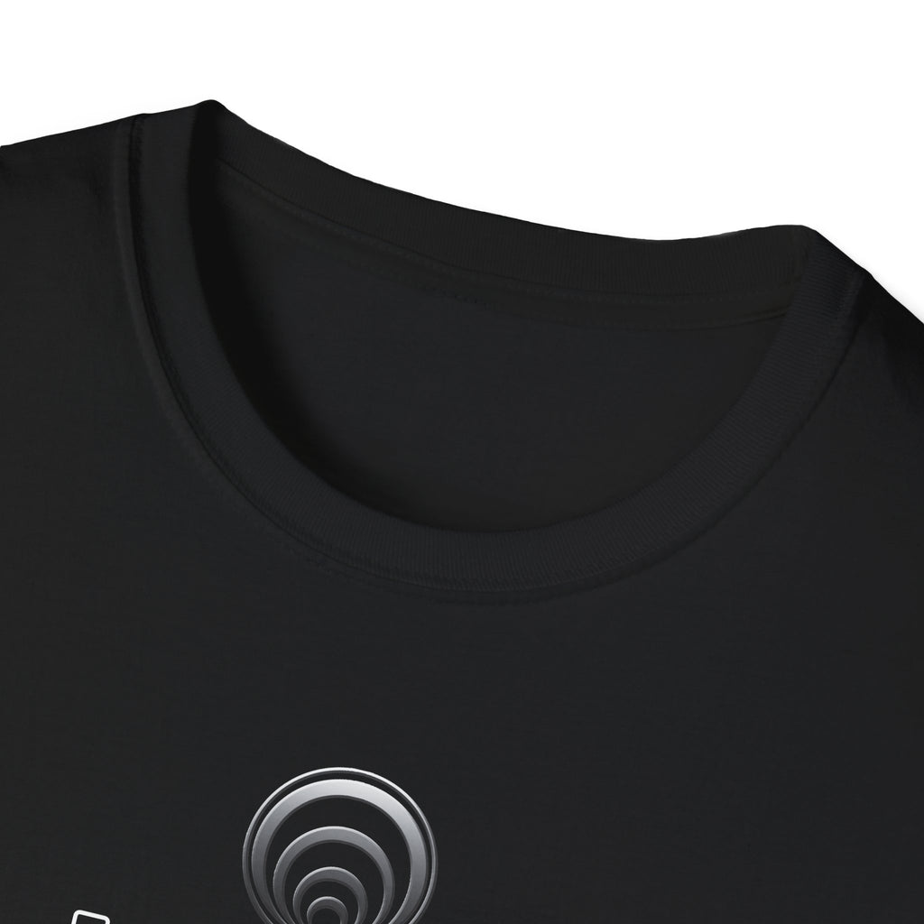 "Particle Oscillations As An Energy Generator."™Quantum Kinetics T-Shirt — 'Arc Reactor™' Tech Logo Tee