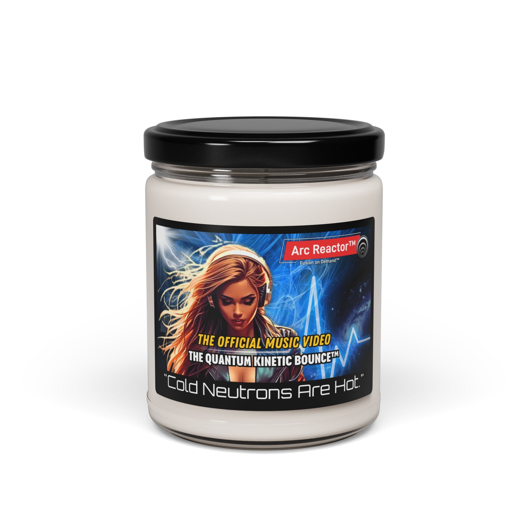 Soy Candle — "Cold Neutrons Are Hot" Music Video Scented Candle (9oz)