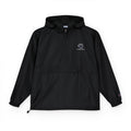 First to Fusion™ - Packable Anorak Jacket — Minimal Paw Print Windbreaker