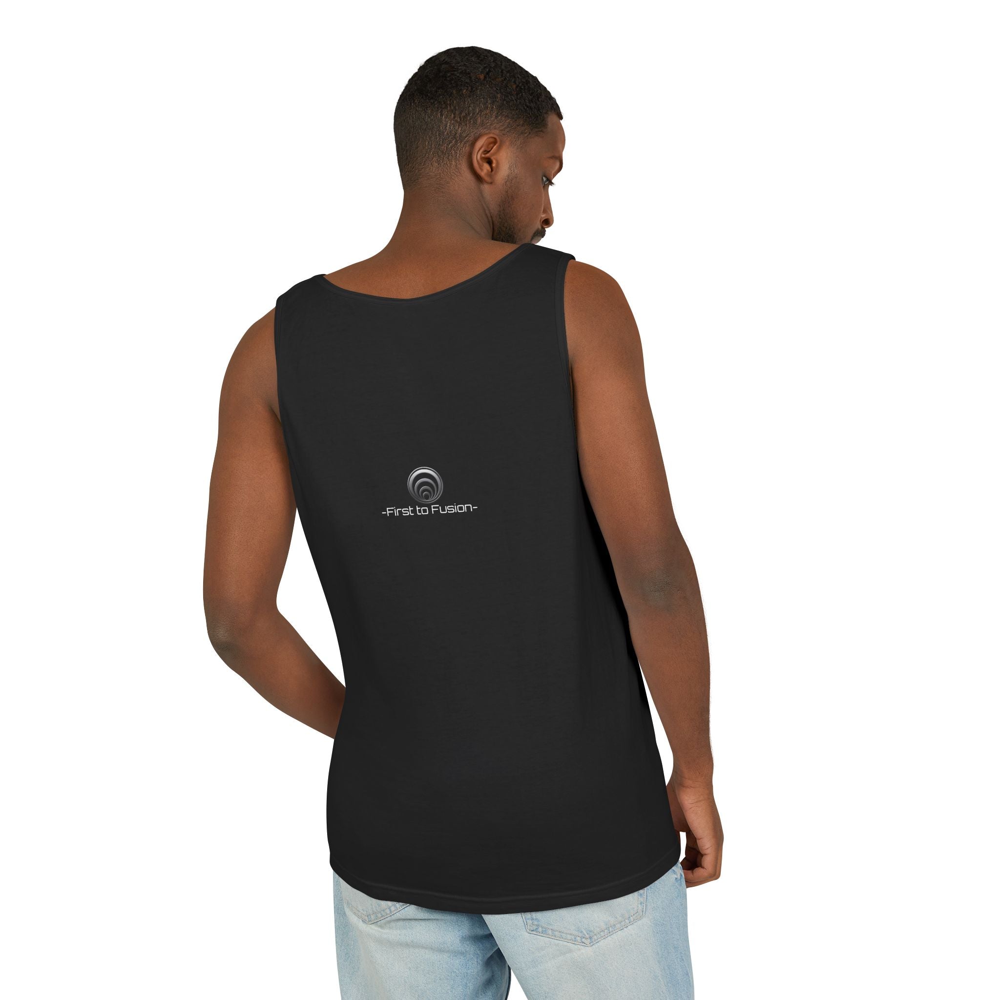 Arc Reactor™: Fusion on Demand™ - Tank Top — 'First to Fusion™' Graphic Vest