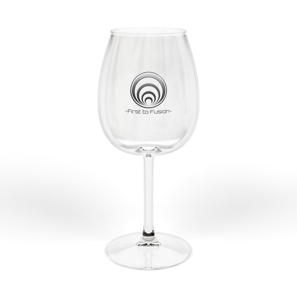 First to Fusion™ - 12oz Stemmed Wine Glass — Elegant Clear Red & White Glassware