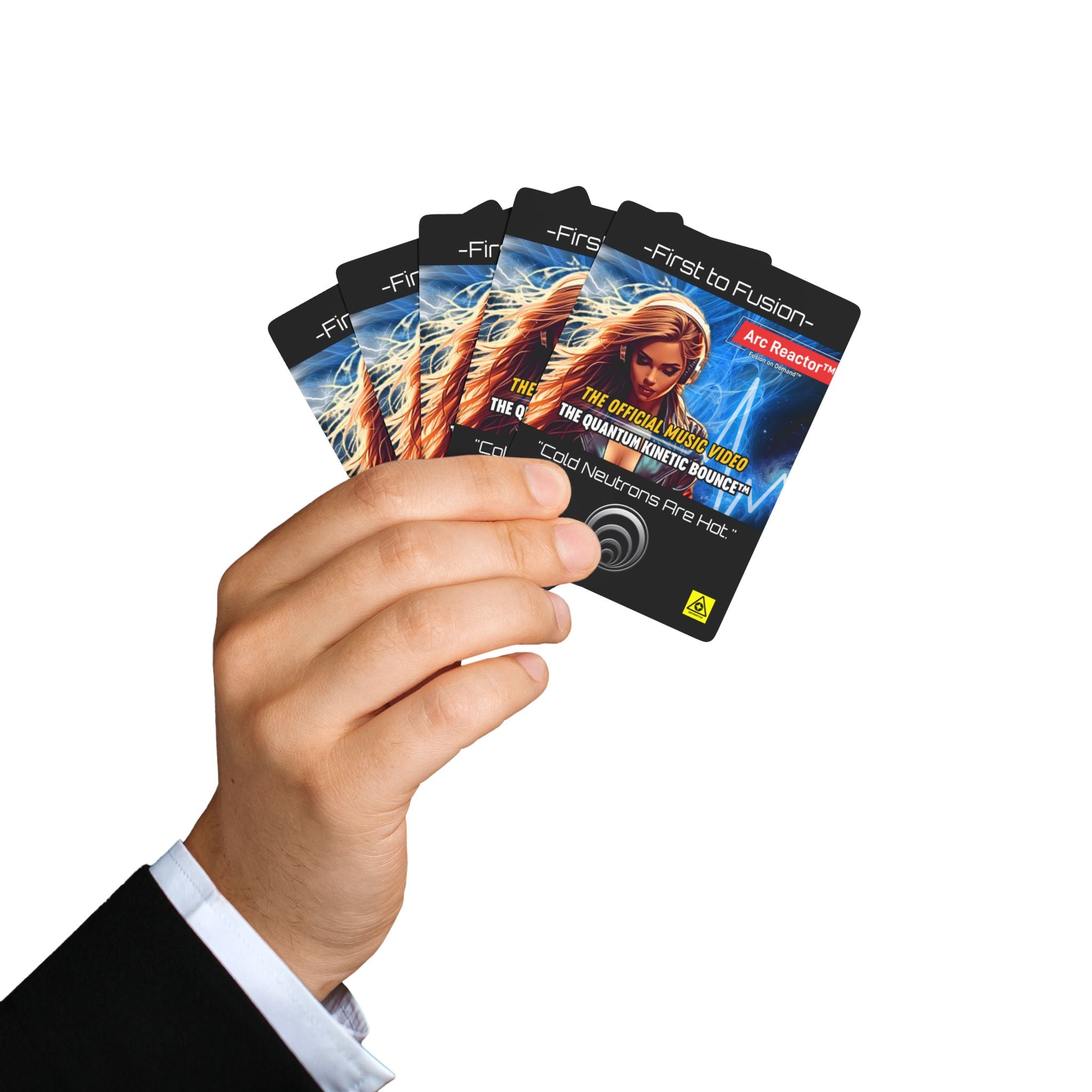 Poker Playing Cards — The Official Music Video "First to Fusion™" Collector Deck