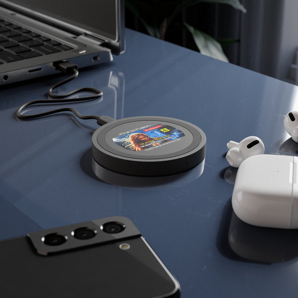Wireless Charging Pad — 'First to Fusion™' Album Art Design