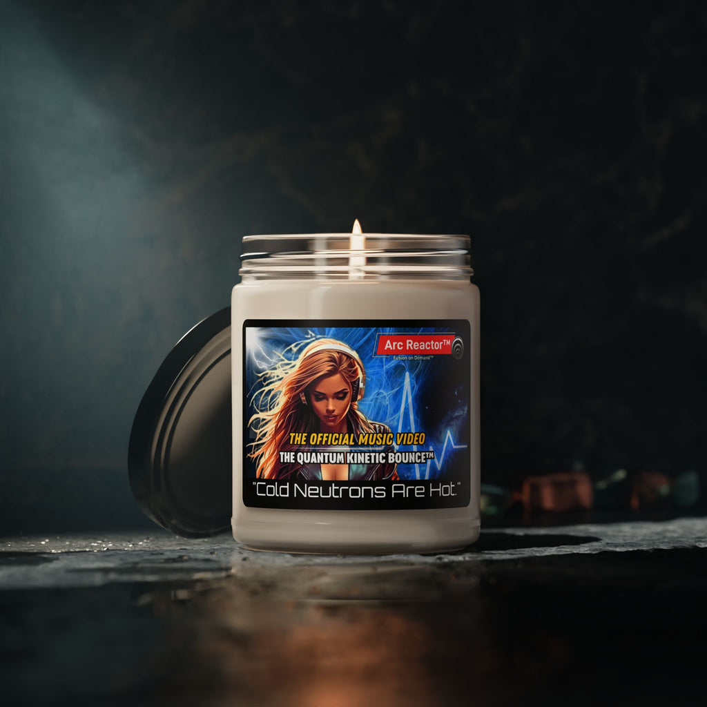 Soy Candle — "Cold Neutrons Are Hot" Music Video Scented Candle (9oz)