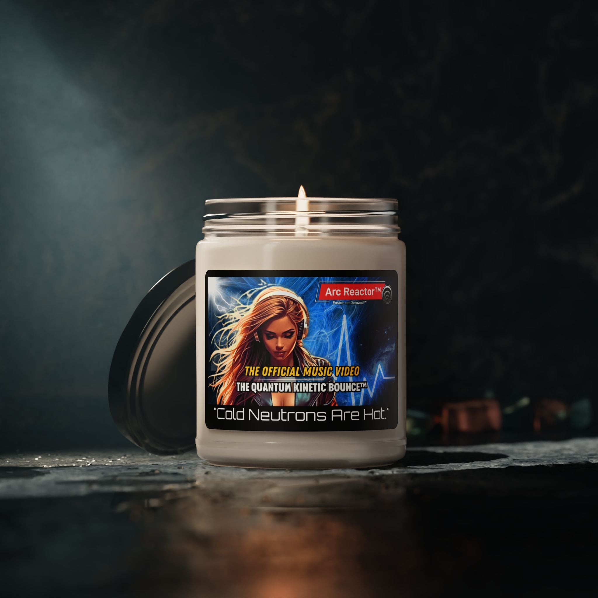 Soy Candle — "Cold Neutrons Are Hot" Music Video Scented Candle (9oz)