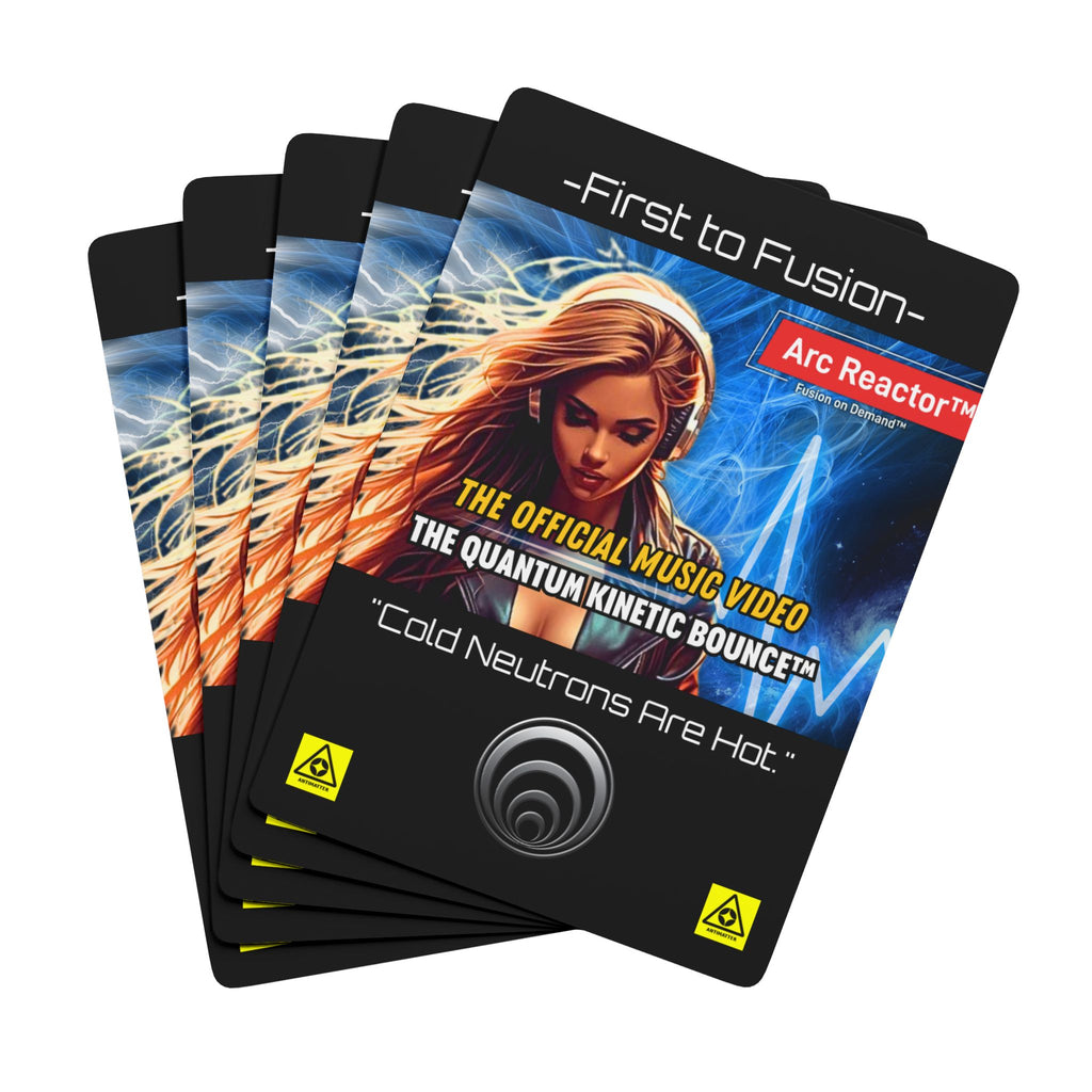 Poker Playing Cards — The Official Music Video "First to Fusion™" Collector Deck
