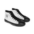 Cold Neutrons Are Hot - Classic High-Top Sneakers — Minimalist Monochrome Logo Design
