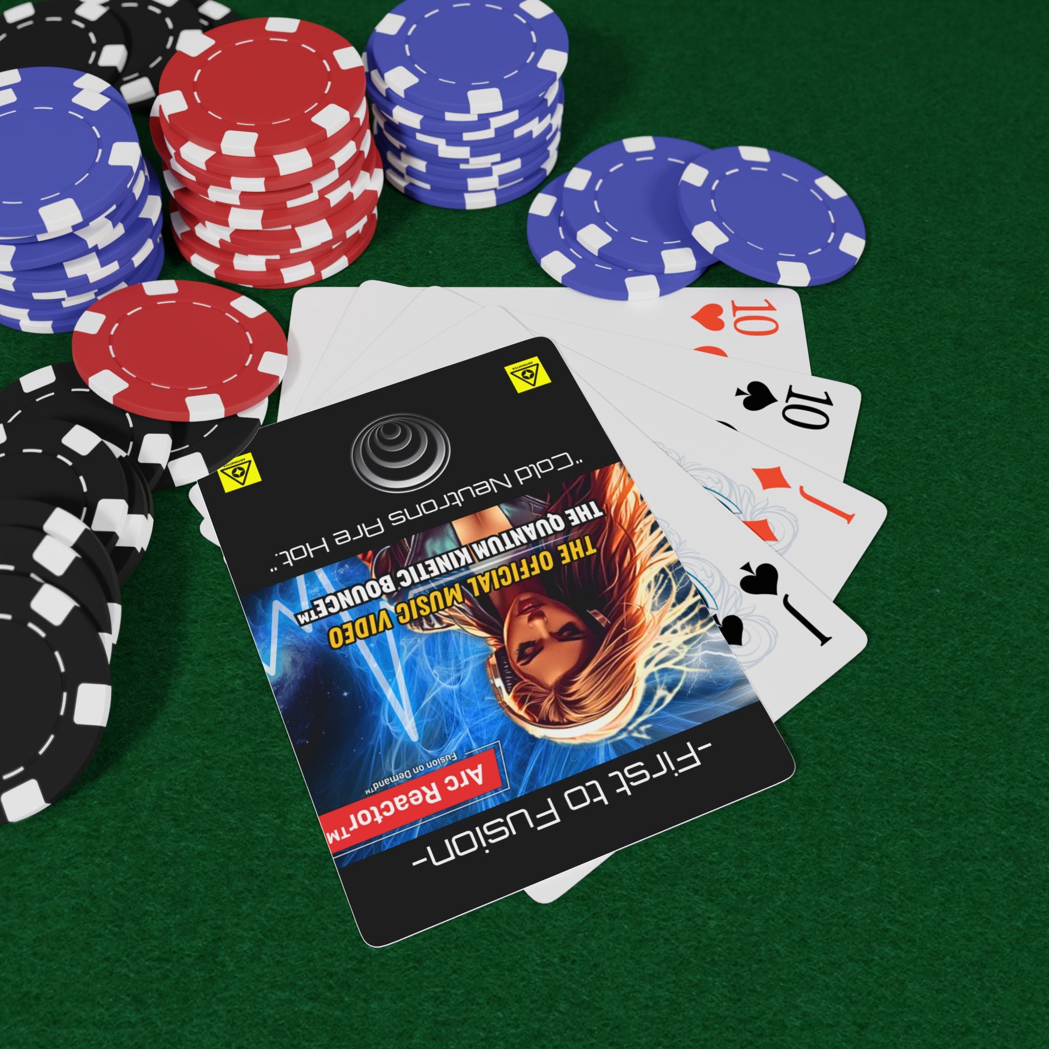 Poker Playing Cards — The Official Music Video "First to Fusion™" Collector Deck