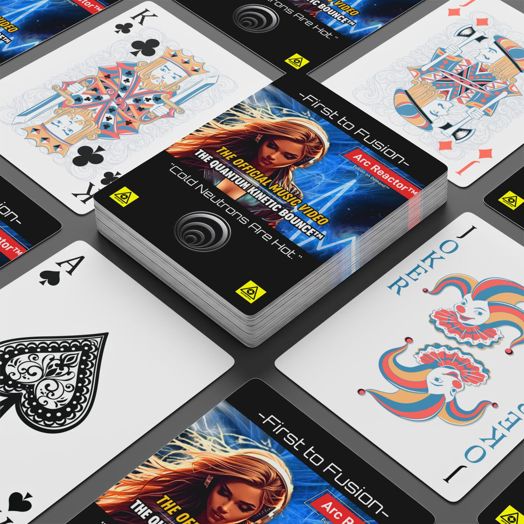 Poker Playing Cards — The Official Music Video "First to Fusion™" Collector Deck