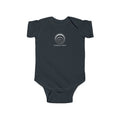 Quantum Hero - Infant Bodysuit — 'Arc Reactor™' Retro Tech Logo Baby Onesie