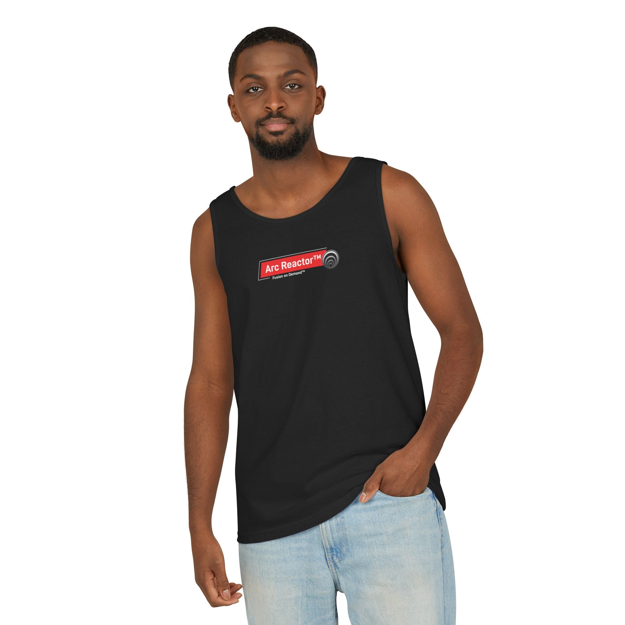 Arc Reactor™: Fusion on Demand™ - Tank Top — 'First to Fusion™' Graphic Vest