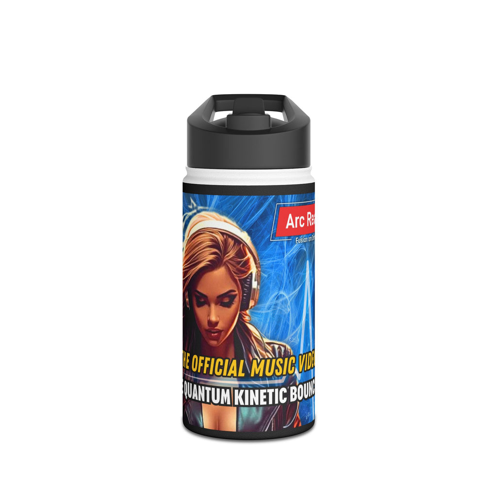 Quantum Bounce Music Video Stainless Steel Water Bottle — "Quantum Kinetic Bounce" Design