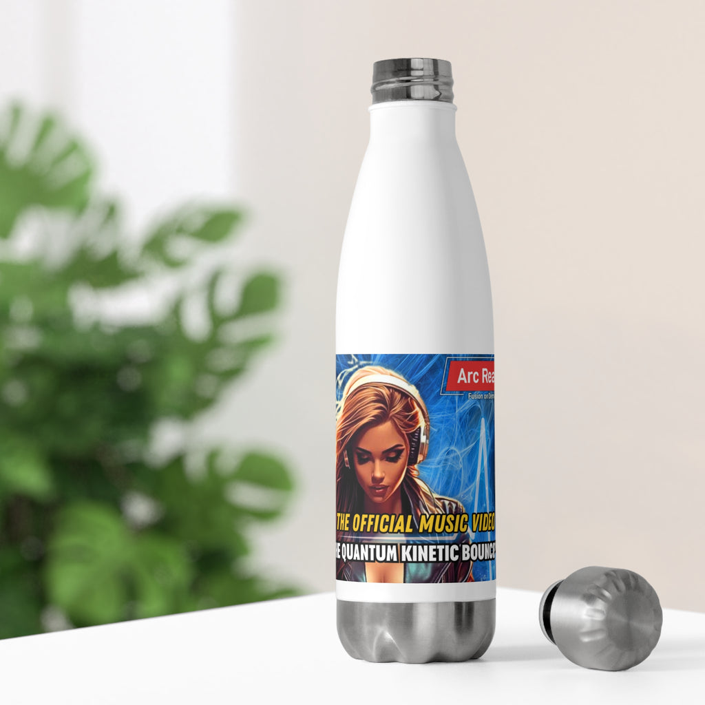 Quantum Kinetic Bounce™ - Insulated Bottle — Arc Reactor Music Video Design (20oz)