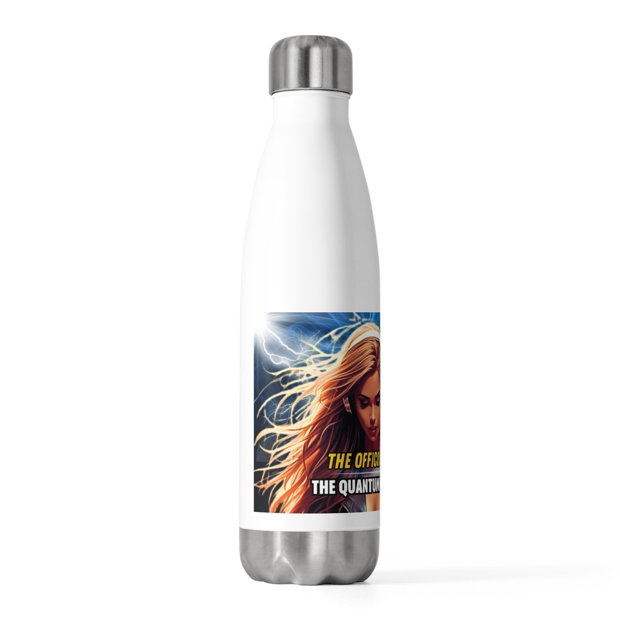 Quantum Kinetic Bounce™ - Insulated Bottle — Arc Reactor Music Video Design (20oz)