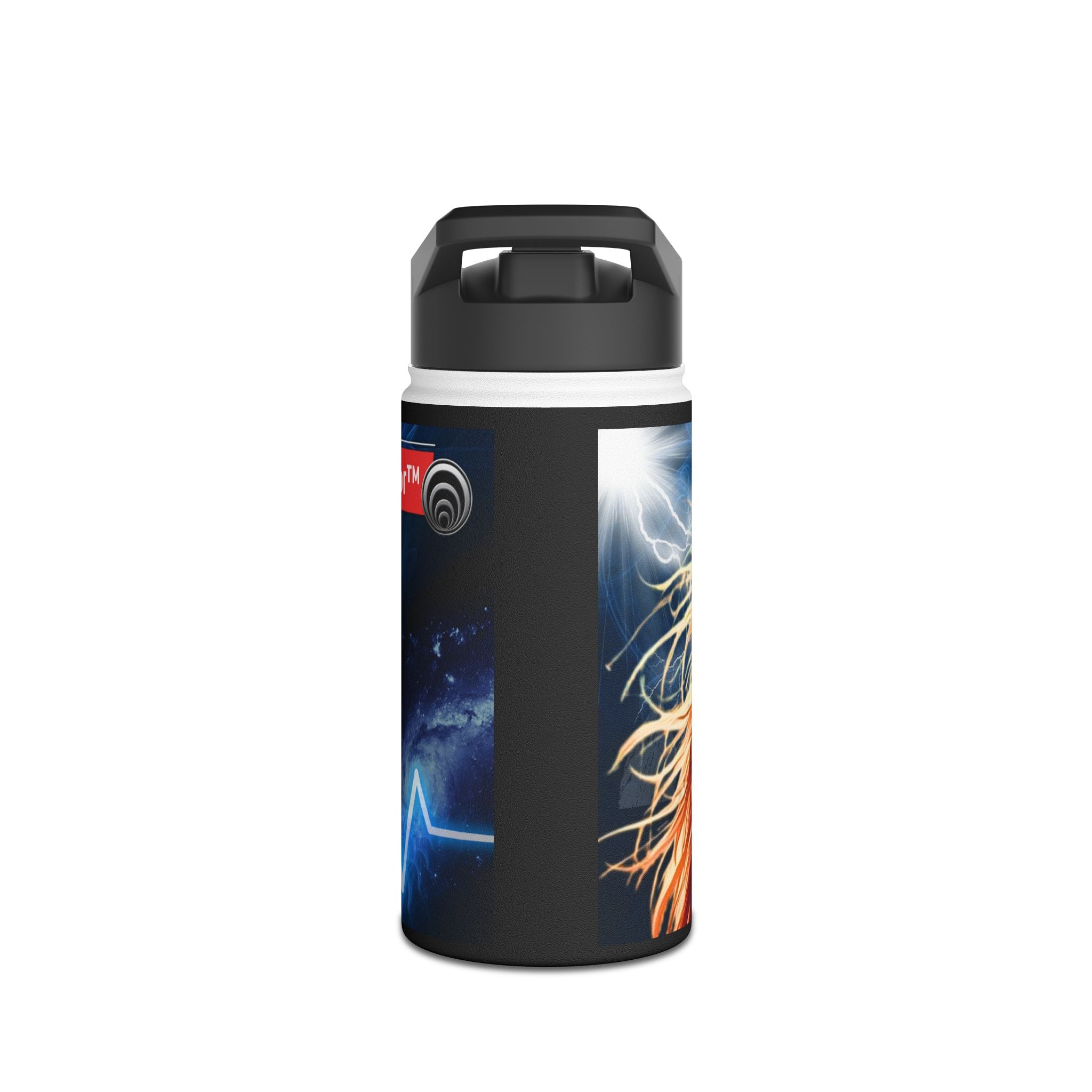 Quantum Bounce Music Video Stainless Steel Water Bottle — "Quantum Kinetic Bounce" Design
