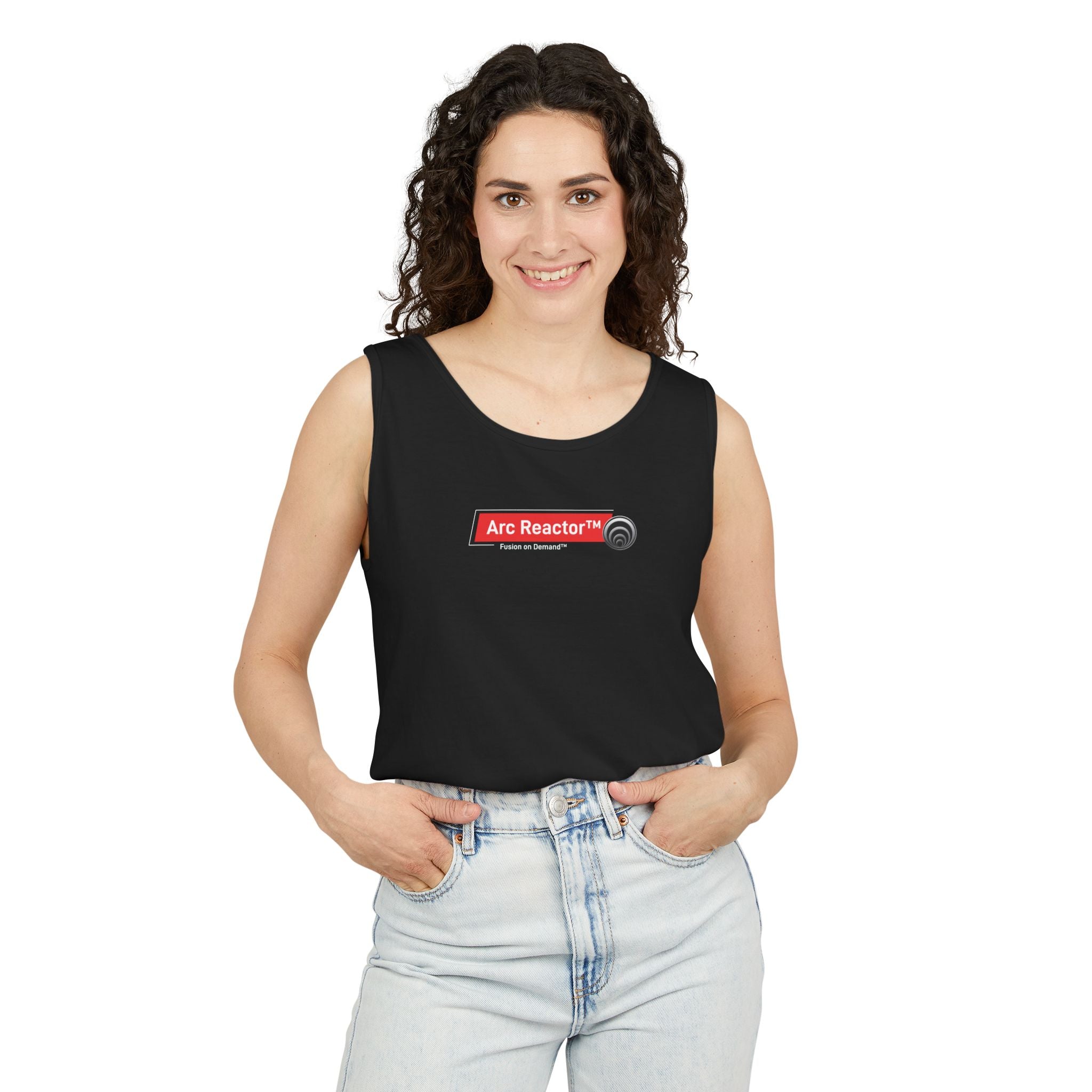 Arc Reactor™: Fusion on Demand™ - Tank Top — 'First to Fusion™' Graphic Vest