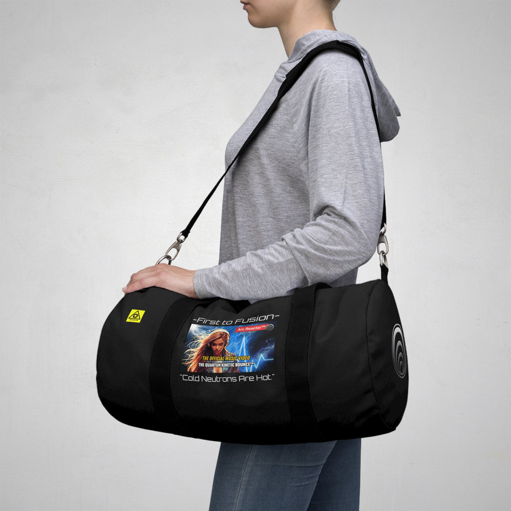Sci‑Fi - First to Fusion™ - Duffel Bag – 'First to Fusion™' Graphic Travel Gym Bag