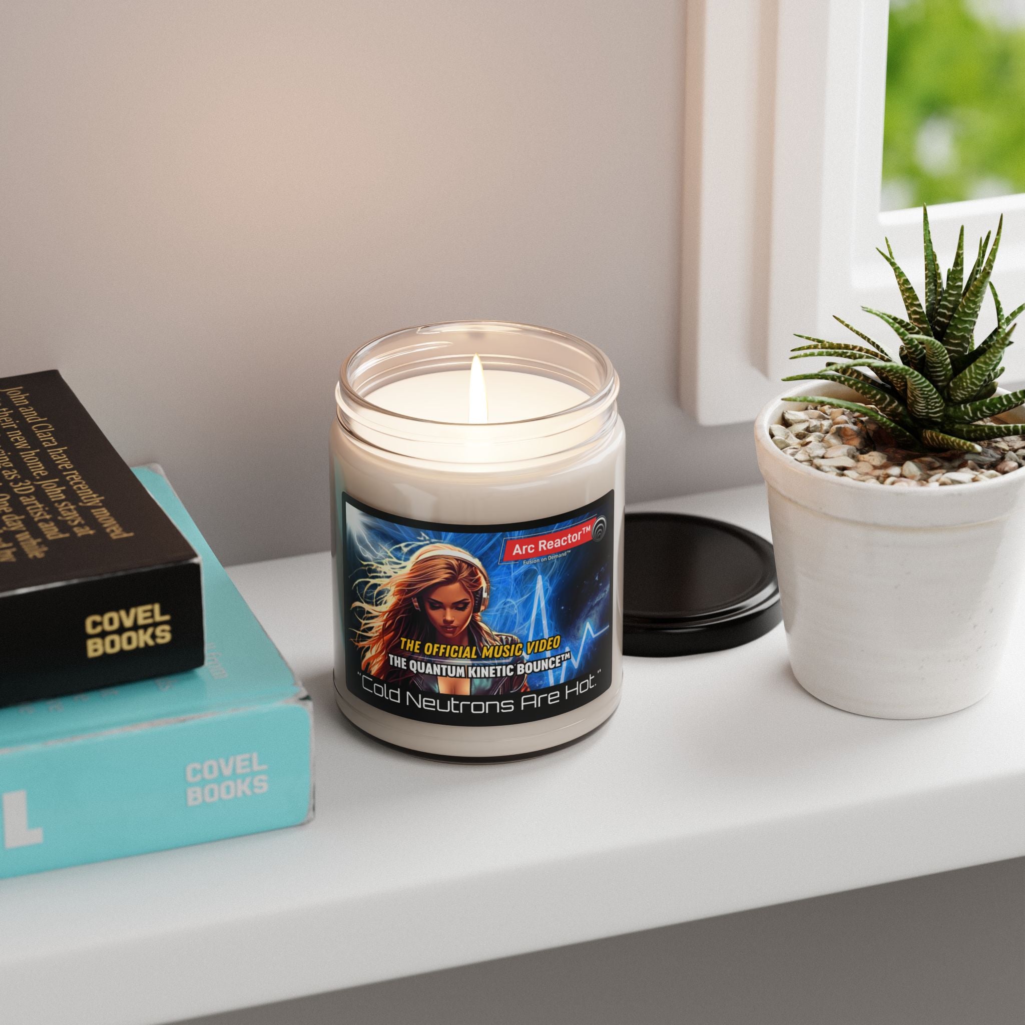 Soy Candle — "Cold Neutrons Are Hot" Music Video Scented Candle (9oz)
